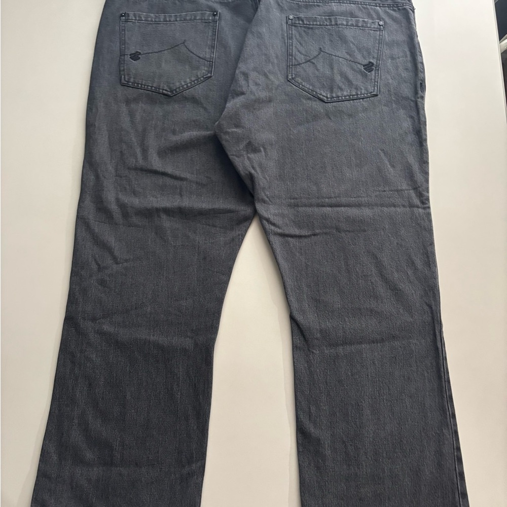 Rocawear Men's Charcoal Relaxed Jeans